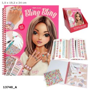 13740 Kolorowanka DIY Bling Bling Top Model