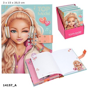 14157 Pamiętnik na kod z dźwiękiem TOPModel Music