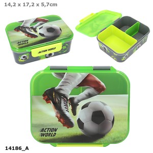 14186 Pudełko śniadaniowe Football