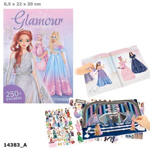 14383 Zestaw z naklejkami Glamour Top Model